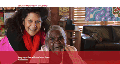 Desktop Screenshot of malarndirrimccarthy.com.au